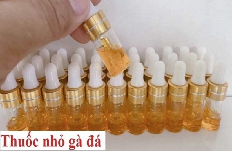 thuốc nhỏ đá gà là gì?